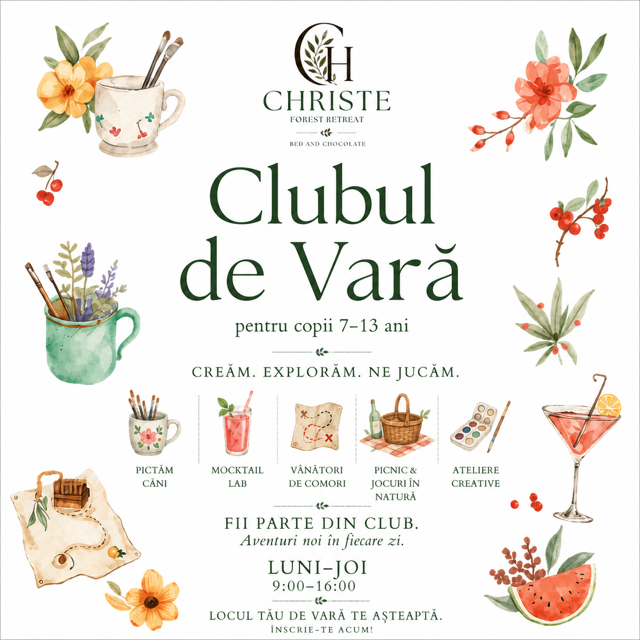 Clubul de Vară - Daily Summer Camp pentru copii